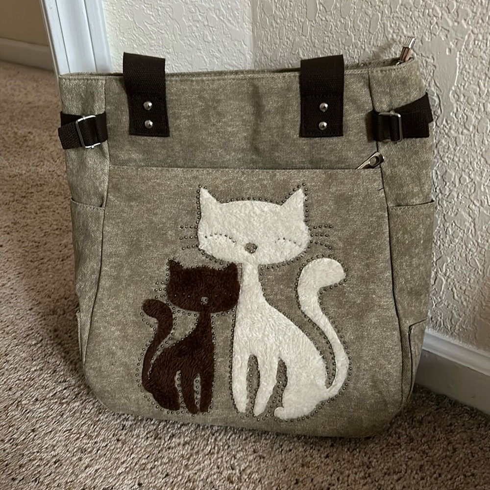 New Tan and brown Tote